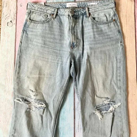 Dear John jodi straight super high rise distressed jeans - Picture 4 of 9